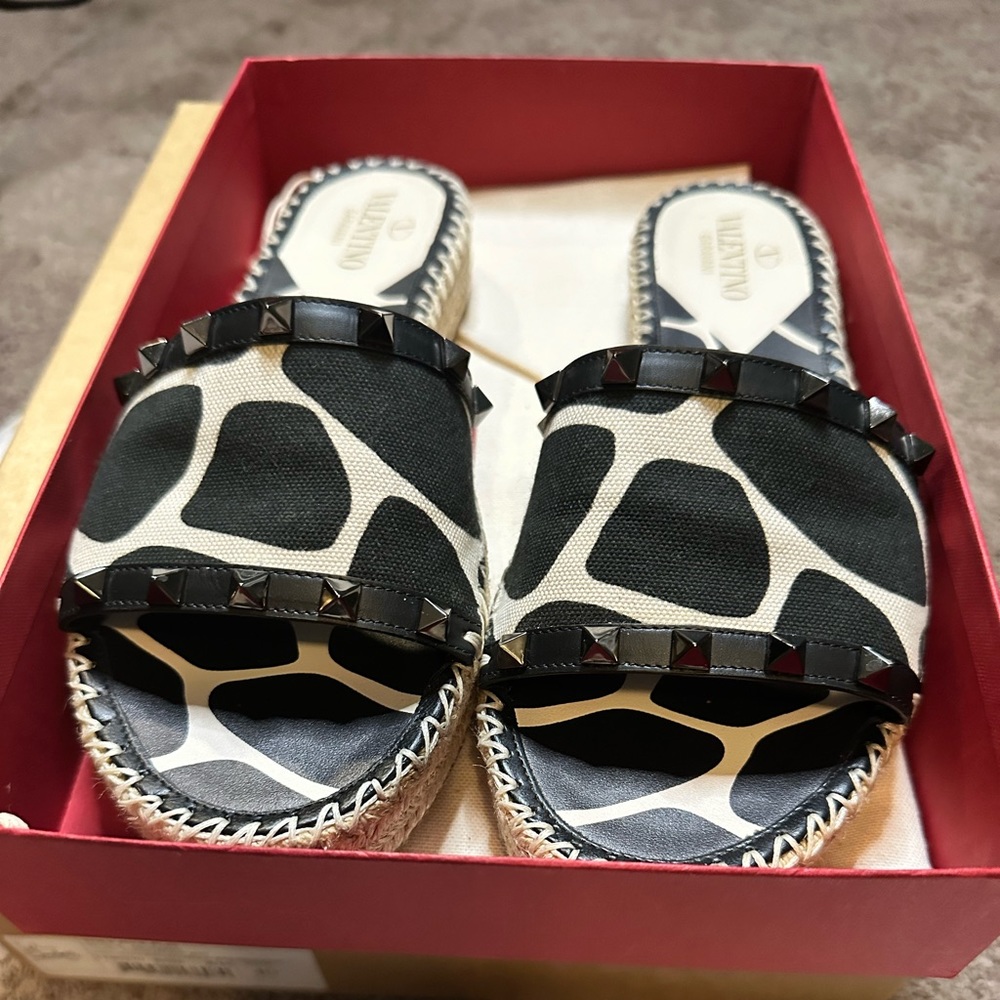 Beautiful Authentic Valentino espadrilles. Comes with original box and dust bag.